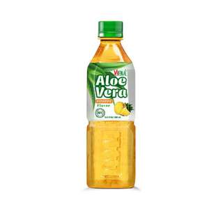 Jus de purée d'ananas et d'aloe vera NFC 500ml x 24 canettes en bouteille PET – Fabrication OEM/ODM, marque privée, vente en gros - Product Image 1