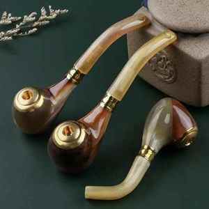 Pipe à tabac de luxe créative de type ancien, double usage, laquée, portable et écologique, fabriquée par Natural Crafts - Product Image 5