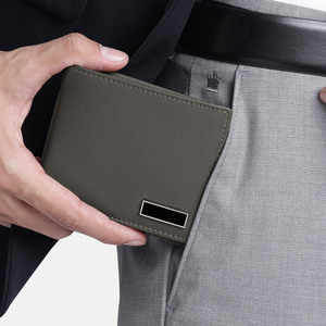 Créez Votre Propre Portefeuille Homme en Cuir Véritable Écologique SW GROUP avec Fermeture à Bouton - Style Tendance Utilisation Quotidienne Plusieurs Tailles - Product Image 6