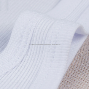 Débardeur de sport d'été côtelé élastique OEM pour homme, débardeur sans manches, sous-vêtement - Product Image 4