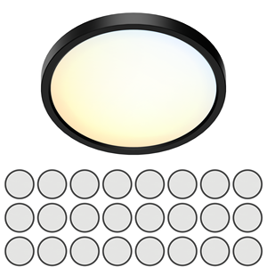Popular 7 Inch Slim Surface Mount Light Round Ceiling Light for <b>Bathroom</b> Living Room - Product Image 1