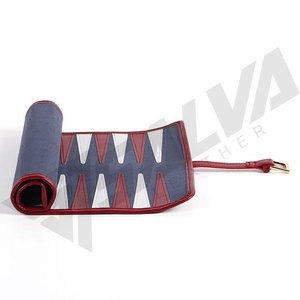 Backgammon <b>Chess</b> Checker <b>Set</b> Portable Roll-up Design for Travel Game Backgammon Game <b>Board</b> - Product Image 6