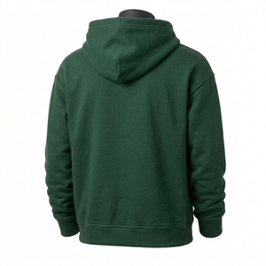 Sweat à capuche surdimensionné personnalisé brodé en jersey 100 % coton pour homme et femme, haute qualité, lourd, respirant, écologique, décontracté - Product Image 4