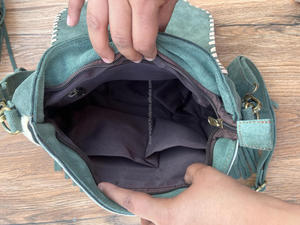 Nouveau élégant véritable cuir de vachette frange sac à bandoulière haute qualité en cuir suédé Offre Spéciale Concho sac fête porter femmes sacs à bandoulière - Product Image 6