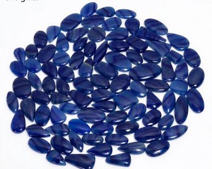 Lote de Cabujones de Lapislázuli Natural Pulido Liso, Gemas Azules Intensas, Piedras Sueltas al por Mayor para Fabricación de Joyería - Product Image 2