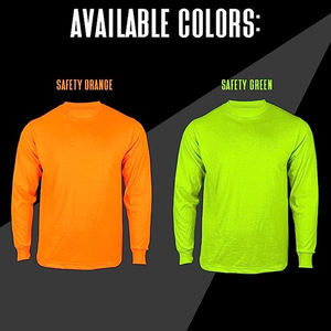 Camisetas de construcción naranjas para hombre con tiras reflectantes que aumentan la visibilidad en condiciones de poca luz, niebla, manga larga, alta visibilidad. - Product Image 4