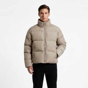 Mens Lightweight Puffer <b>Jacket</b> Wholesale <b>Packable</b> Winter <b>Jacket</b> Private Label Fast Delivery Ready to Ship - Product Image 2