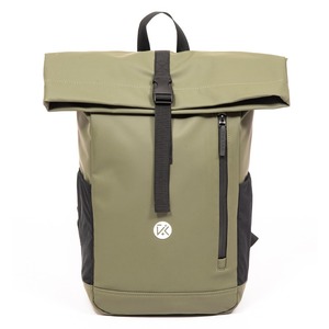 Green GRS leather multifunctional <b>computer</b> backpack travel <b>computer</b> backpack fashionable leisure <b>bag</b> - Product Image 2