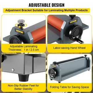 39\" 1000MM Manual Cold Roll Laminator Vinyl Photo Film Mounting <b>Laminating</b> <b>Machine</b> - Product Image 5