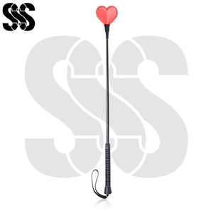 Nouvelle fougue d'équitation en fibre de verre/PVC avec poignée en cuir/PU, pointe souple et résistante pour le contrôle et l'entraînement, durable pour l'équitation - Product Image 2