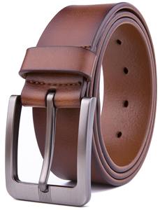 Cinturones de Cuero de Pakistán, Unisex, Hebilla de Cobre, Estilo Casual y de Negocios, Ecológicos, de Piel de Vaca, Longitud Personalizable - Product Image 3