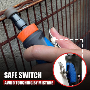 LEMATEC LE-G447L Mini meuleuse pneumatique 1/4 pouce à vitesse variable 25000 tr/min avec mécanisme de verrouillage, qualité industrielle, compacte pour le bricolage - Product Image 3