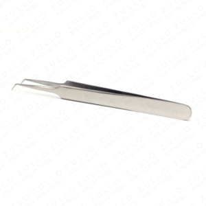 Deluxe L Shape Russian Volume Eyelash Tweezers Stainless Steel Fiber Tip Fan Making Lash Extension <b>Precision</b> <b>Tool</b> - Product Image 3