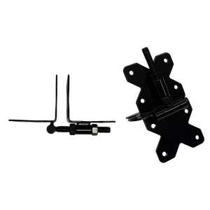 Charnières de porte en acier inoxydable noir de qualité commerciale 2 charnières par paquet pour porte et fenêtre - Product Image 6