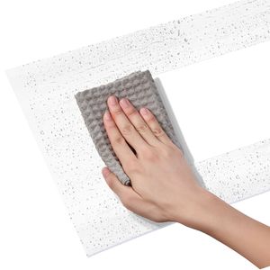 Tenda a Strisce in PVC Trasparente per Celle Frigorifere, 84 Altezza x 38 Larghezza x 0,08 Spessore, 6 Pezzi, Isolamento Termico per Congelatori e Refrigeratori - Product Image 3