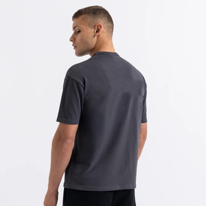 Camiseta lisa 100% algodón 280GSM de alta calidad, personalizable con logo, extragrande, para hombre. - Product Image 5