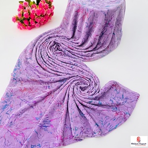 Tissu en velours imprimé sur mesure avec feuille métallisée, vêtements de mode de luxe, tissus d'ameublement, fabricant de textiles personnalisés OEM ODM - Product Image 6