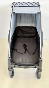 Poussette pour animaux de compagnie, remorque pour vélo, cadre en alliage d'aluminium, léger, suspension indépendante - Product Image 3