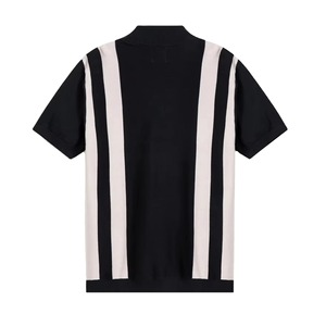 Chemises polo à manches courtes pour hommes, en coton piqué, de haute qualité, décontractées, été, design personnalisé, avec fermeture éclair - Product Image 5