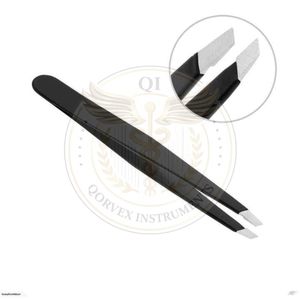 Pinzas de Cejas Profesionales de Alta Calidad, Recién Llegadas, con Punta Inclinada y Extensible - Product Image 2