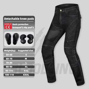 Comfortable Premium Quality Men Motorbike Pants Unique Style Custom Made Men Motorbike Pants - Product Image 2