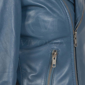 Chaquetas de Cuero Sintético para Motociclistas, Última Moda en Chaquetas de Cuero, Oferta Especial, Chaquetas de Cuero con Logotipo Personalizado, Estilo y Color a Elección para Mujer - Product Image 6