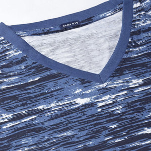 Camisetas de hombre de manga corta de buena calidad, tela suave, cuello en V, producto superventas, ropa de verano para adultos. - Product Image 5