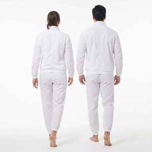 Custom <b>Nylon</b> Sweat Suit Zip up Jacket <b>Pants</b> Set Casual Lightweight Windbreaker <b>Nylon</b> Windbreaker Jacket Tracksuit for Unisex - Product Image 6