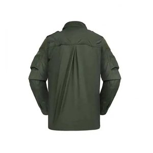 Veste tactique robuste à coutures renforcées avec pantalon cargo ajustable, faible MOQ, tenue de sécurité professionnelle camouflage - Product Image 3