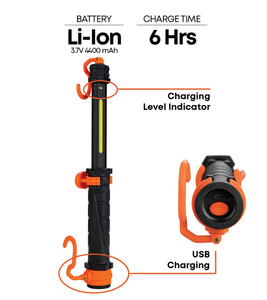 Lámpara de Inspección Inalámbrica/a Batería de Alto Rendimiento GROZ LED-345, Irrompible para Aplicaciones Aeroespaciales - Product Image 2