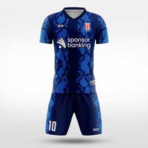 Conjunto <span class=keywords><strong>de</strong></span> Camiseta y Pantalones Cortos <span class=keywords><strong>de</strong></span> Fútbol para Hombre del <span class=keywords><strong>Atlético</strong></span> <span class=keywords><strong>de</strong></span> <span class=keywords><strong>Madrid</strong></span>, Estampado Sublimado, Cuello en V, Absorbe la Humedad, Uniforme Deportivo <span class=keywords><strong>de</strong></span> Fútbol - Product Image 2