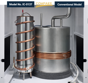 Enfriador instantáneo sin tanque de almacenamiento, purificador de agua, refrigerador con compresor espiral patentado en Corea, integrado y de bajo consumo. - Product Image 4