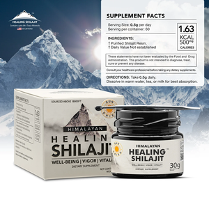 Résine de Shilajit Pur de l'Himalaya 30g Extrait Naturel Qualité Or Antioxydant Haute Qualité Petite Production Adulte - Product Image 2