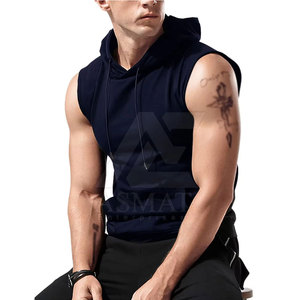 Sudadera con capucha para hombre, de algodón grueso, para entrenamiento físico, culturismo, ropa deportiva informal. - Product Image 2