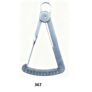 Pocket Degree <b>Gauge</b>, 10mm Capacity, made of Steel jewellery <b>tools</b> - Product Image 2