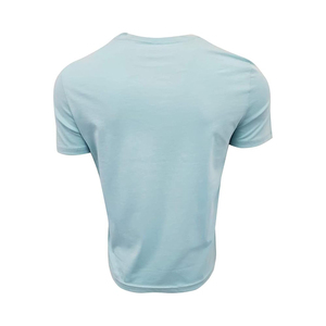 T-shirt Homme Vert Forêt Col Rond Manches Courtes 100% Coton Doux Uni Coupe Slim Décontracté Vente en Gros - Product Image 6