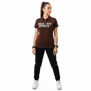 เสื้อโปโลผู้หญิงดีไซน์มืออาชีพสไตล์ใหม่ ระบายอากาศได้ดี สวมใส่สบาย ลายเรียบ ขายดีสำหรับผู้ใหญ่ แฟชั่นใหม่ - Product Image 1