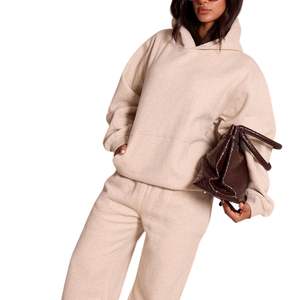 Sudadera con Capucha Extra Grande para Mujer, de Forro Polar Grueso, con Logotipo Personalizado, Sudadera con Capucha de Invierno para Mujer, Fabricante - Product Image 3