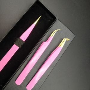 Pince à épiler de précision personnalisée avec pointe fine, modèle sur mesure, outil de maquillage essentiel, fabriqué au Pakistan - Product Image 4