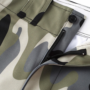 Pantalones Deportivos de Camuflaje para Hombre, Corte Ajustado, Cintura Alta, Secado Rápido, Ligeros, Estilo Casual de Verano - Product Image 6