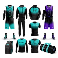 Vente en gros OEM ODM, uniforme de basket-ball pour hommes personnalisé, respirant, antibactérien, séchage rapide, broderie sublimée, marque personnalisée
