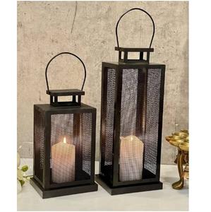 Portavelas Decorativo de Estilo Clásico para el Hogar, Portavelas para Velas de Té, Portavelas Metálico Elegante para Bodas y Fiestas - Product Image 1