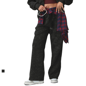 Pantalones Deportivos de Algodón para Mujer, Estampado Personalizado, Joggers Premium, Ropa Deportiva, Entrenamiento, Fitness, Casual, Streetwear, Proveedor de Fábrica - Product Image 4