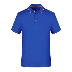 เสื้อโปโลผู้ชายสไตล์มินิมอล ลายกราฟิกด้านข้าง แขนสั้น ลายทางเฉียง ดีไซน์ลำลอง ทรงเข้ารูป ผ้าคอตตอนผสม เสื้อฤดูร้อนสำหรับผู้ชาย - Product Image 5