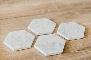 Custom Engraved <b>Marble</b> <b>Coasters</b> Bulk Wholesale Stone <b>Coasters</b> for Gifts - Product Image 3