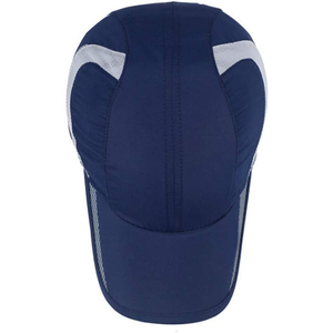 NAQQASH SPORTS Unisex <b>Navy</b> Blue 6-Panel <b>Baseball</b> <b>Cap</b> 100% Cotton Breathable Mesh Fitted Metal Buckle Sporty Outdoor Spring - Product Image 2
