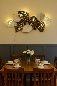 Custom Design Dual Toned Metal Wall <b>Art</b> for Home Decor Luxury Indian Manufacture Beautiful Wedding Decoration - Product Image 4