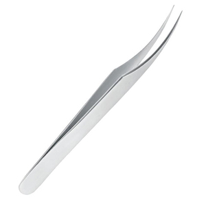Pince à épiler pour cils en acier inoxydable allemand, antistatique, durable, à pointe lisse, finition Dall, pince à épiler pour cils de salon de beauté - Product Image 6
