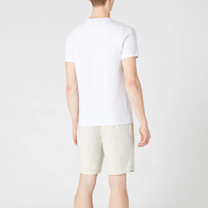 Shorts décontractés pour hommes à taille mi-haute, coupe droite, en tissu 100% coton, pour l'été, fournisseur direct d'usine, faible MOQ - Product Image 2