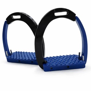 Équipement vétérinaire professionnel : Étriers de selle western en aluminium gravé pour l'équitation - Product Image 5